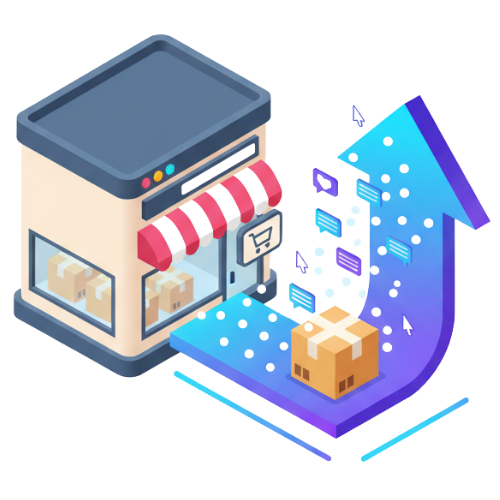 Estrategia de tráfico externo a e-commerce por anuncios y redes